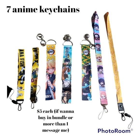 Other Anime Keychains Poshmark